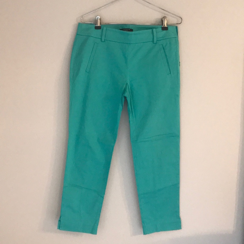 Ann Taylor Teal Petite Pants
